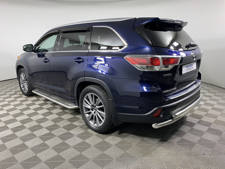 TOYOTA Highlander 3.5, 2014 года, Автоматическая, ТЕМНО-СИНИЙ
