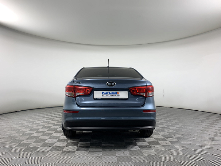 KIA Rio 1.6, 2015 года, Автоматическая, ГОЛУБОЙ