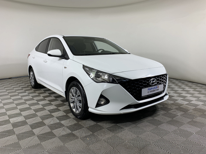 HYUNDAI Solaris 1.6, 2020 года, Автоматическая, БЕЛЫЙ