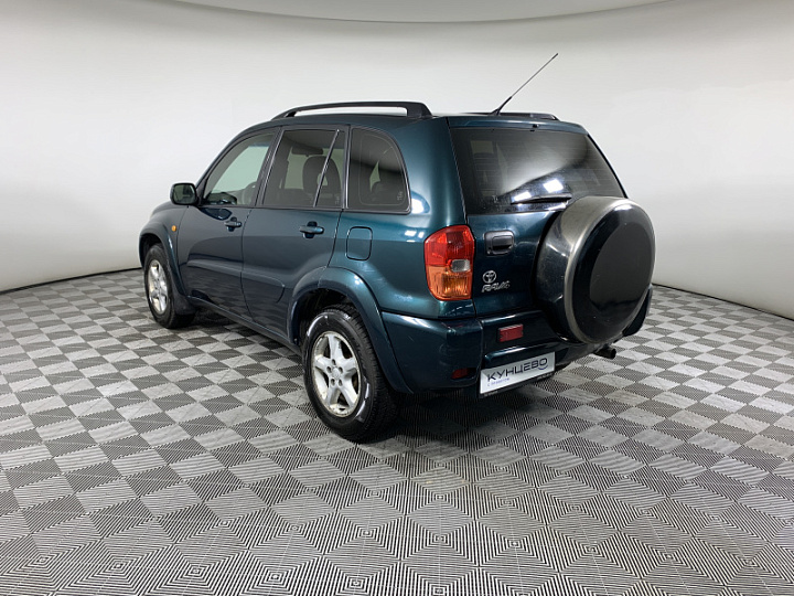 TOYOTA RAV4 2, 2002 года, Автоматическая, ЗЕЛЕНЫЙ