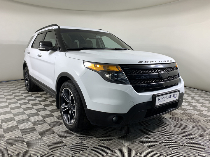FORD Explorer 3.5, 2015 года, Автоматическая, БЕЛЫЙ