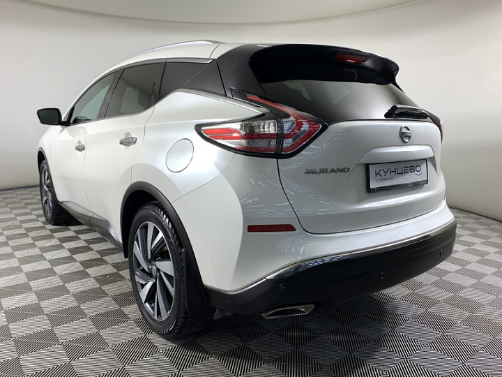 NISSAN Murano 3.5, 2017 года, Вариатор, БЕЛЫЙ