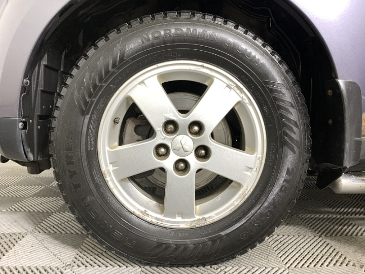 MITSUBISHI Outlander 2.4, 2007 года, Вариатор, СЕРЫЙ