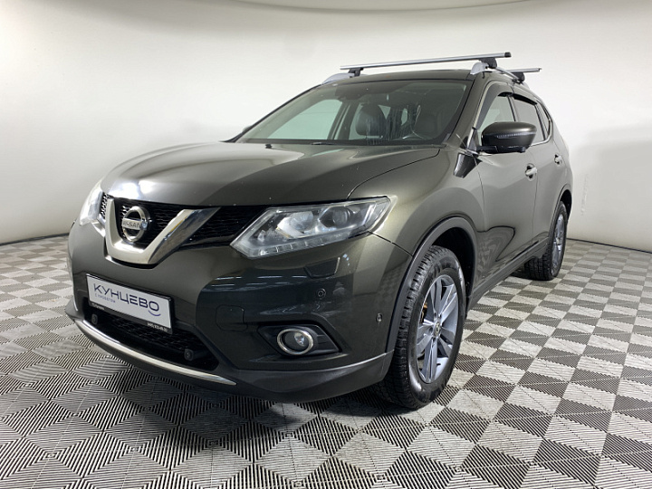NISSAN X-Trail 2.5, 2018 года, Вариатор, ОЛИВКОВЫЙ