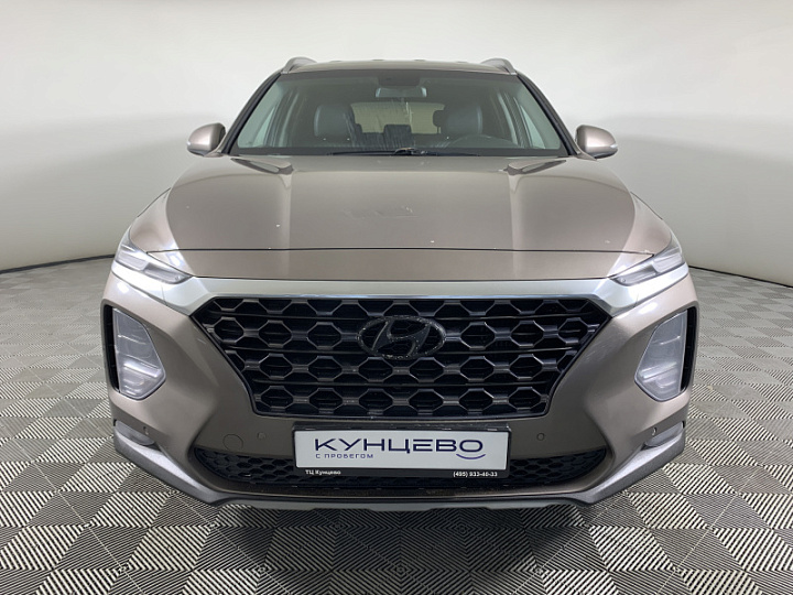 HYUNDAI Santa Fe 2.2, 2019 года, Автоматическая, БЕЖЕВЫЙ