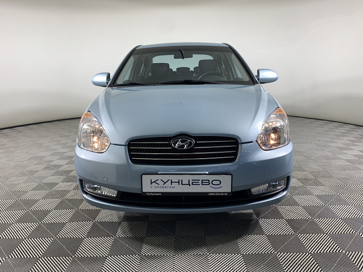 HYUNDAI Accent 1.4, 2008 года, Автоматическая, СИНИЙ