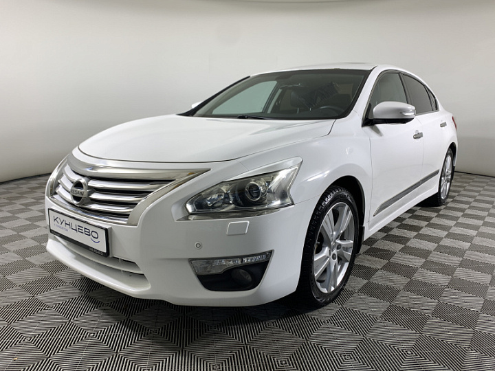 NISSAN Teana 2.5, 2014 года, Вариатор, БЕЛЫЙ