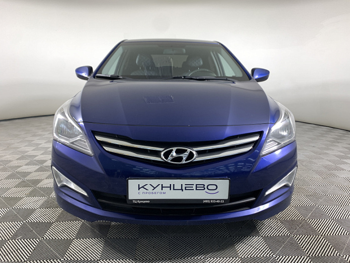 HYUNDAI Solaris 1.6, 2016 года, Автоматическая, СИНИЙ