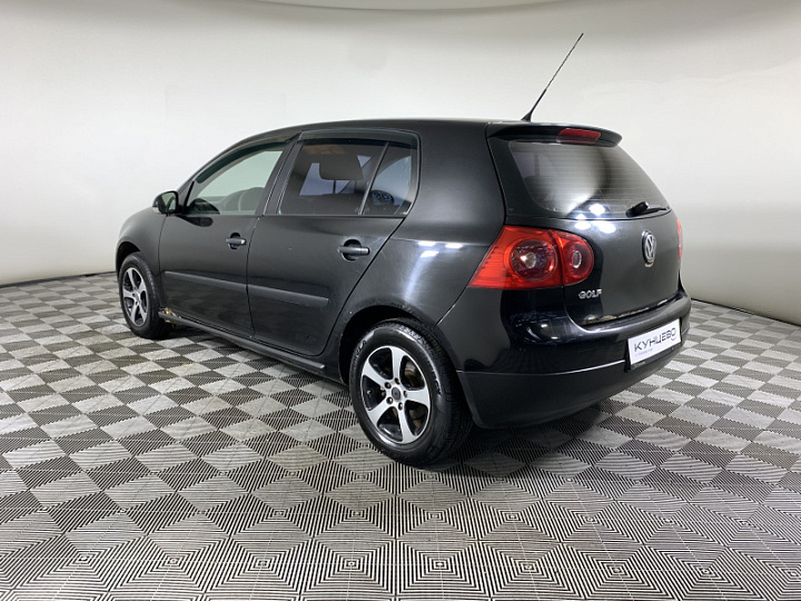 Volkswagen Golf 1.4, 2007 года, Механика, Черный
