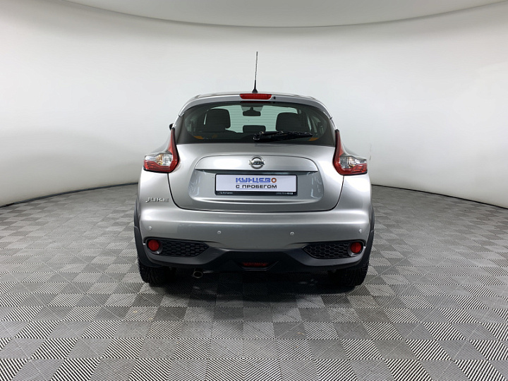 NISSAN Juke 1.6, 2015 года, Вариатор, Серебристый