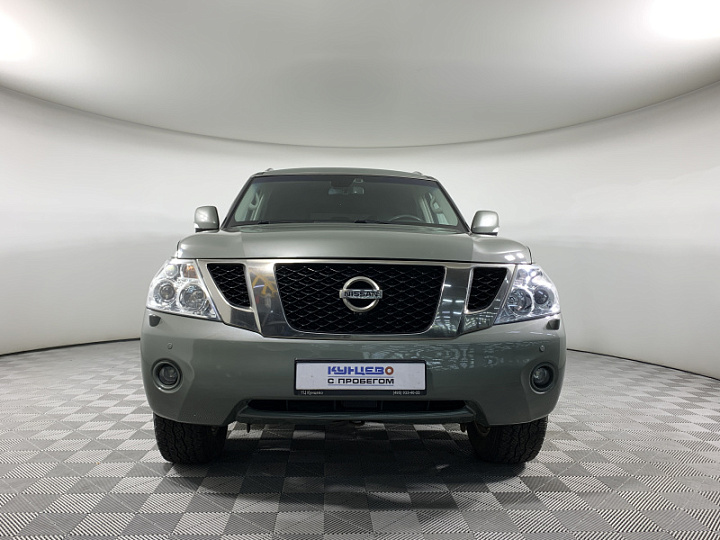 NISSAN Patrol 5.6, 2012 года, Автоматическая, Серо-зеленый