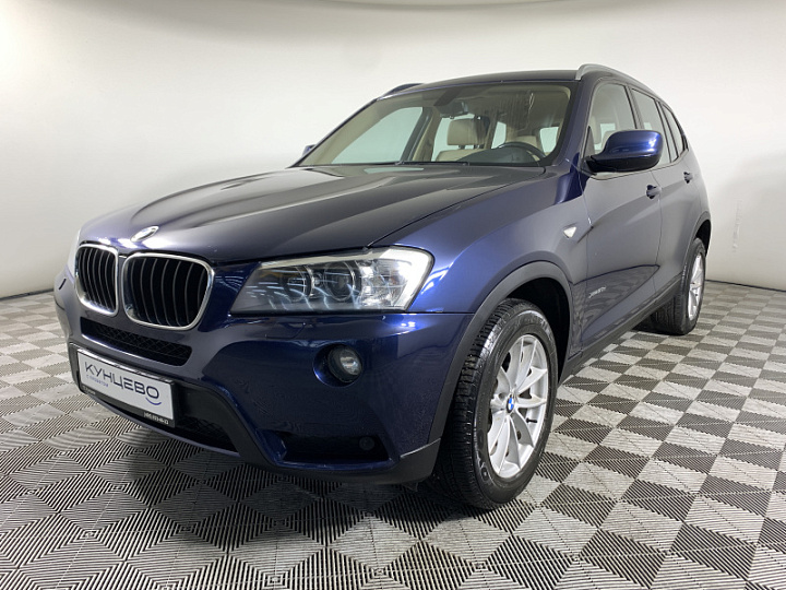BMW X3 2, 2013 года, Автоматическая, СИНИЙ