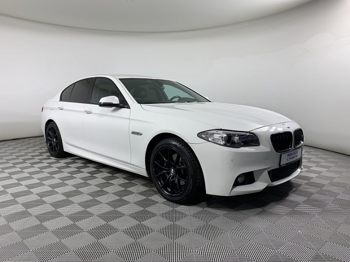 BMW 5 серии 528 2, 2014 года, Автоматическая, БЕЛЫЙ