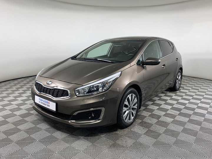 KIA Ceed 1.6, 2018 года, Робот, КОРИЧНЕВЫЙ