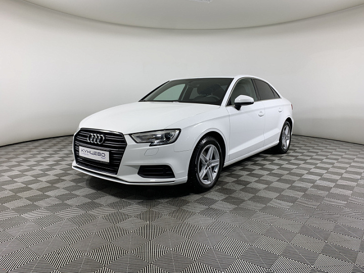 AUDI A3 1.4, 2018 года, Робот, БЕЛЫЙ