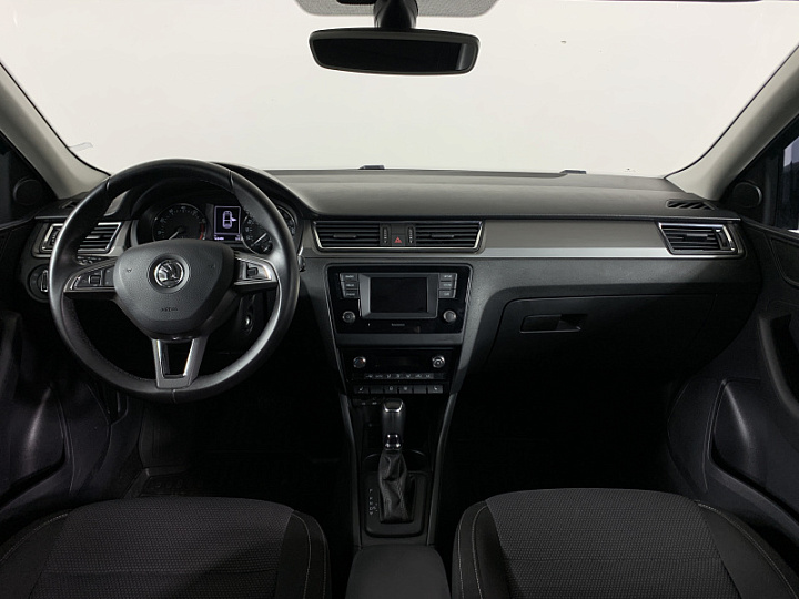 SKODA Rapid 1.6, 2016 года, Автоматическая, ЧЕРНЫЙ