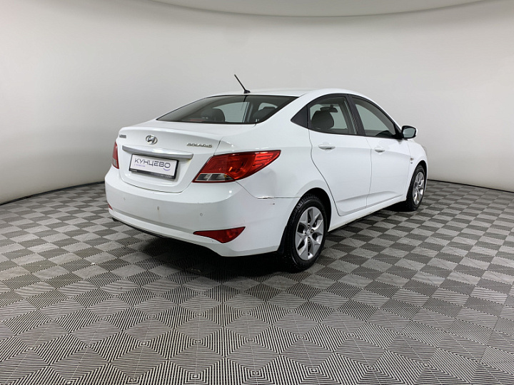 HYUNDAI Solaris 1.6, 2015 года, Механика, БЕЛЫЙ