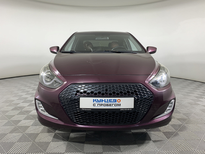 HYUNDAI Solaris 1.6, 2011 года, Механика, ФИОЛЕТОВЫЙ