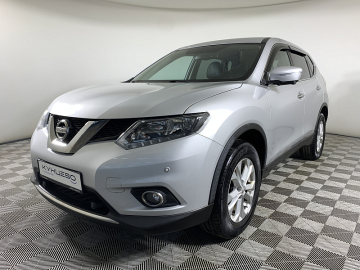 NISSAN X-Trail 2, 2017 года, Вариатор, Серебристый