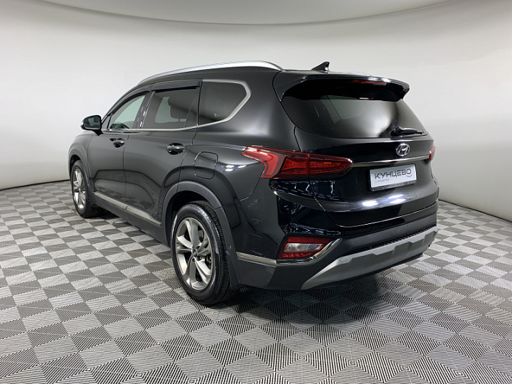 HYUNDAI Santa Fe 2.2, 2018 года, Автоматическая, ЧЕРНЫЙ