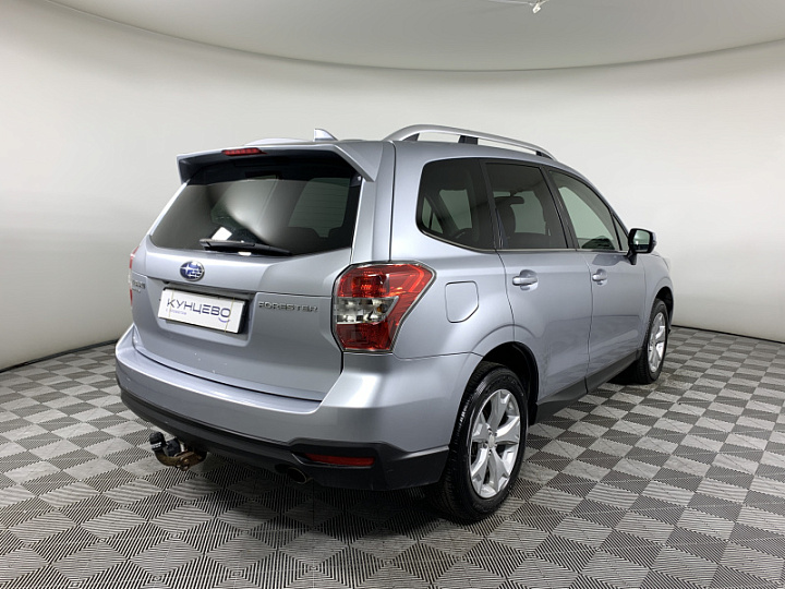 SUBARU Forester 2.5, 2015 года, Вариатор, Серебристый