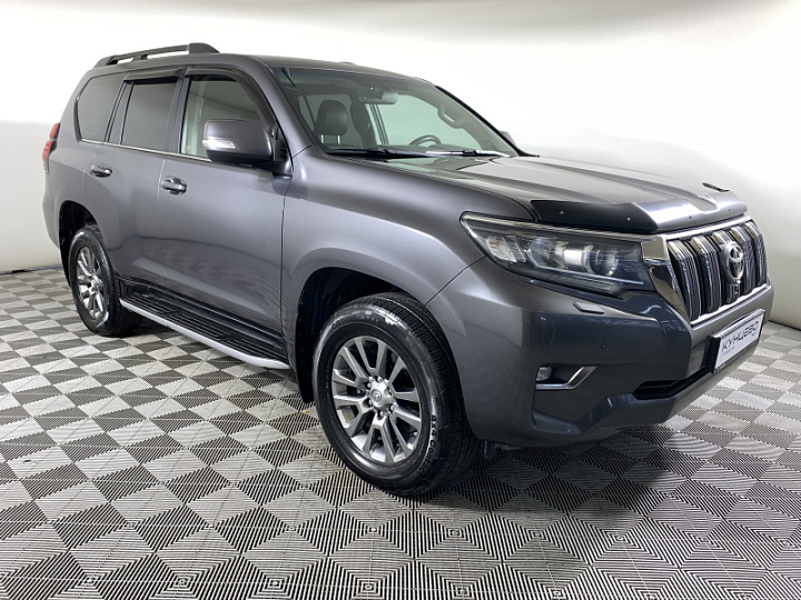 Toyota Land Cruiser Prado 2.8, 2018 года, Автоматическая, Светло серый