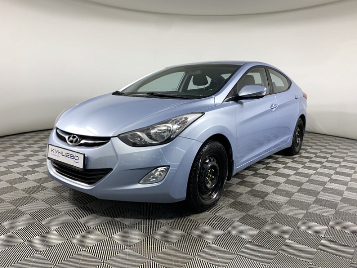 HYUNDAI Elantra 1.6, 2012 года, Автоматическая, ГОЛУБОЙ