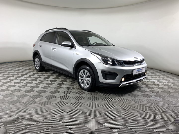 KIA Rio X-Line 1.6, 2019 года, Автоматическая, Серебристый