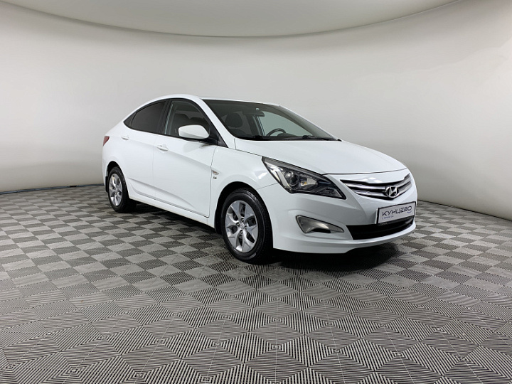 HYUNDAI Solaris 1.6, 2015 года, Автоматическая, БЕЛЫЙ