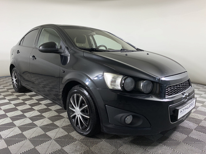 Chevrolet Aveo 1.6, 2012 года, Механика, Черный