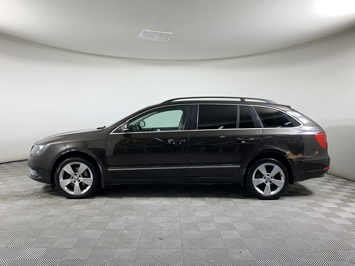 SKODA Superb 1.8, 2014 года, Робот, КОРИЧНЕВЫЙ