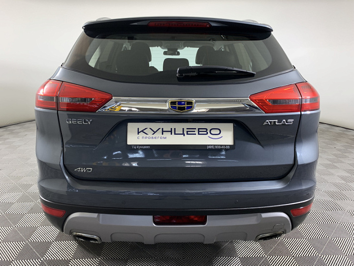 Geely Atlas 2.4, 2018 года, Автоматическая, Темно-серый