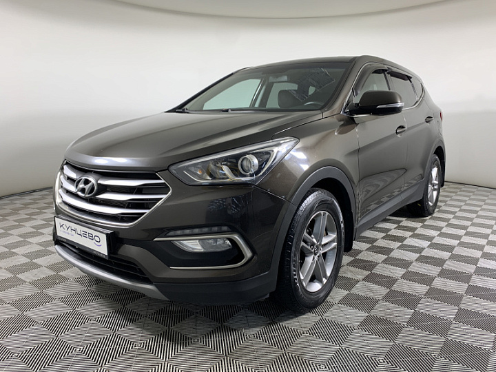 HYUNDAI Santa Fe 2, 2017 года, Автоматическая, КОРИЧНЕВЫЙ