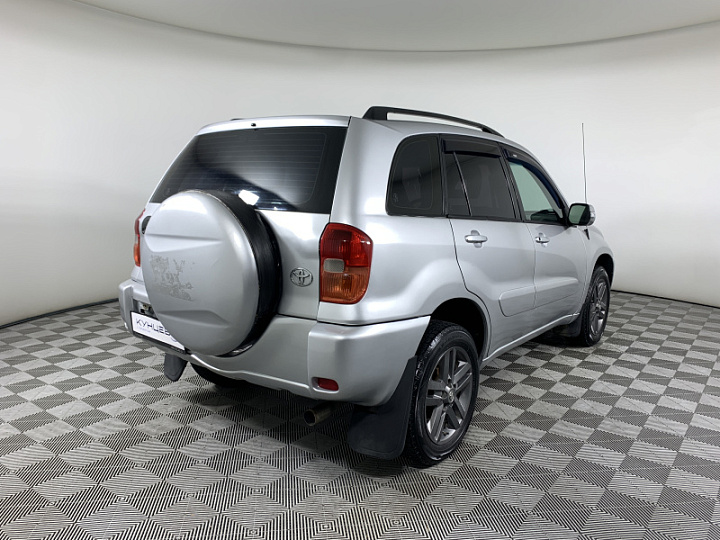 TOYOTA RAV4 2, 2002 года, Автоматическая, Серебристый