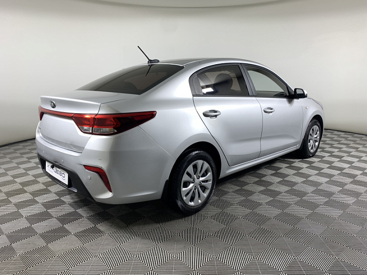 KIA Rio 1.6, 2019 года, Автоматическая, Серебристый