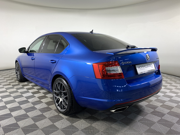 SKODA Octavia RS 2, 2014 года, Робот, СИНИЙ