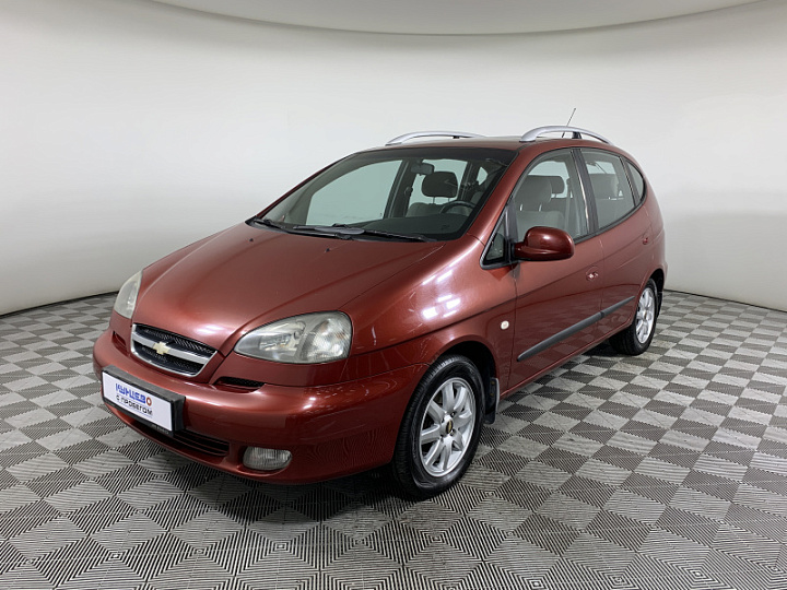 CHEVROLET Rezzo 1.6, 2007 года, Механика, КРАСНЫЙ