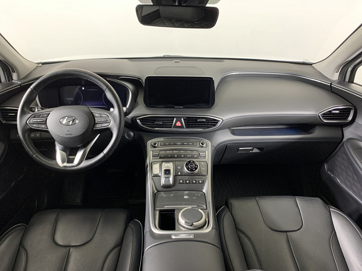 HYUNDAI Santa Fe 2.2, 2021 года, Робот, БЕЛЫЙ
