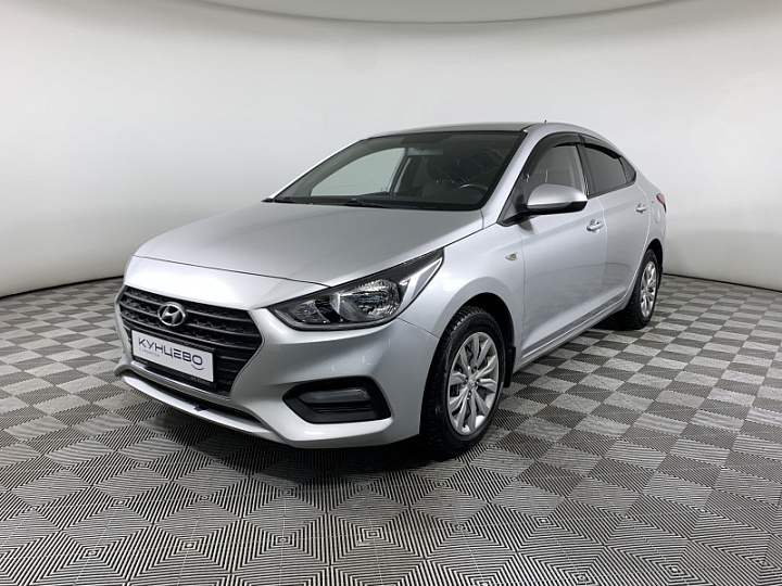 HYUNDAI Solaris 1.6, 2017 года, Автоматическая, Серебристый