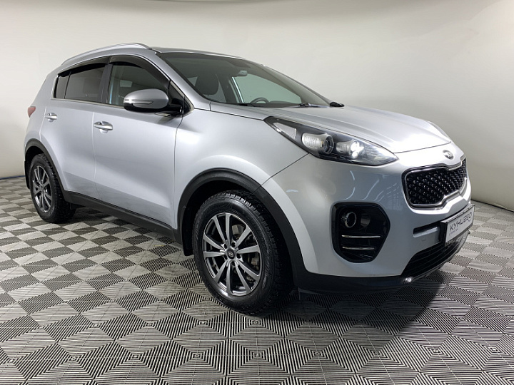 KIA Sportage 2, 2016 года, Автоматическая, Серебристый