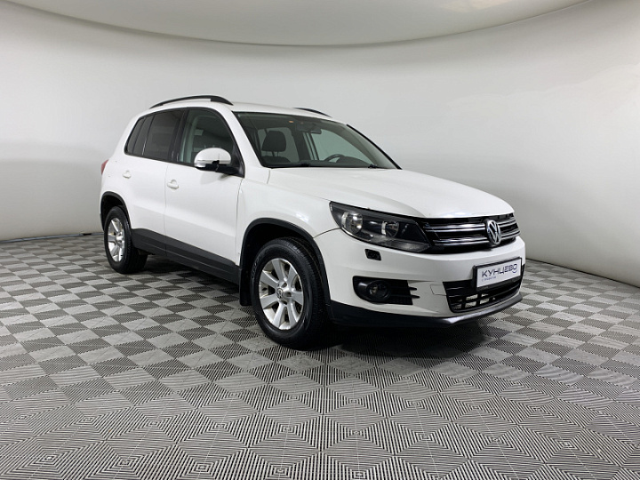 VOLKSWAGEN Tiguan 1.4, 2013 года, Робот, БЕЛЫЙ