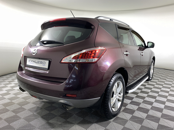 NISSAN Murano 3.5, 2015 года, Вариатор, ТЕМНО-БОРДОВЫЙ