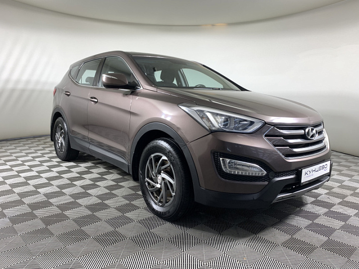 Hyundai Santa Fe 2.4, 2014 года, Механика, Коричневый