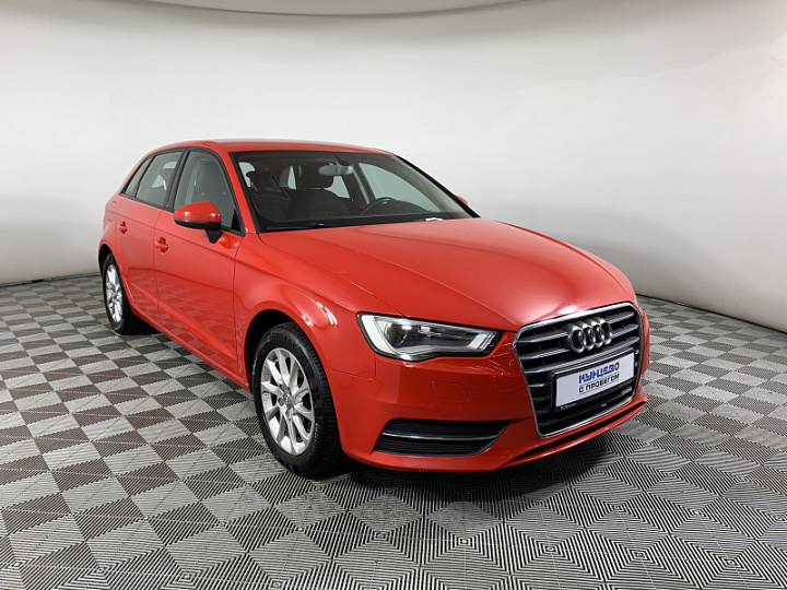 AUDI A3 1.4, 2013 года, Робот, КРАСНЫЙ