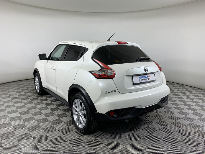 NISSAN Juke 1.6, 2014 года, Вариатор, БЕЛЫЙ