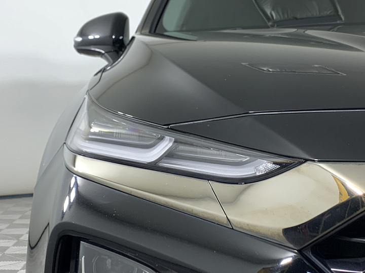 HYUNDAI Santa Fe 2.2, 2019 года, Автоматическая, ЧЕРНЫЙ