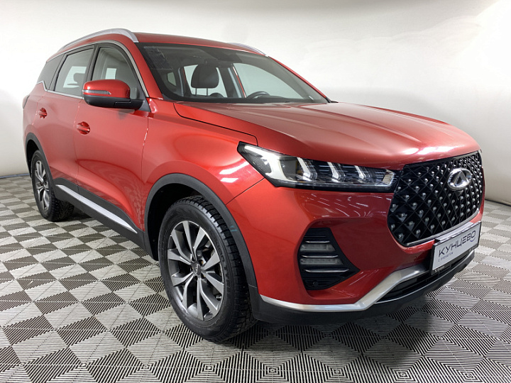 CHERY TIGGO 7 PRO 1.5, 2021 года, Робот, КРАСНЫЙ
