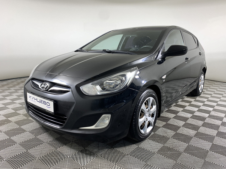 HYUNDAI Solaris 1.6, 2012 года, Автоматическая, ЧЕРНЫЙ