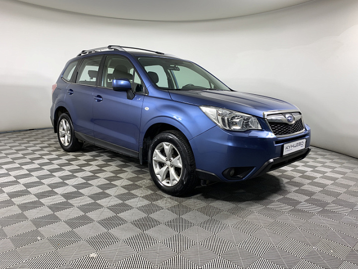 SUBARU Forester 2, 2014 года, Вариатор, СИНИЙ