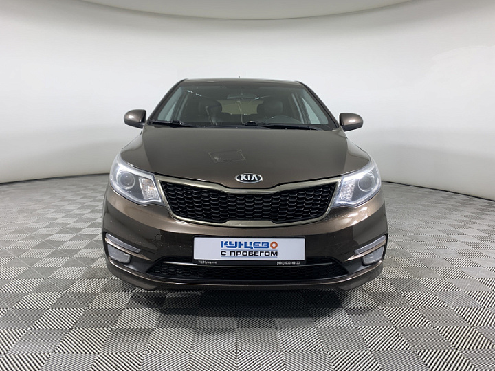 KIA Rio 1.6, 2016 года, Механика, КОРИЧНЕВЫЙ